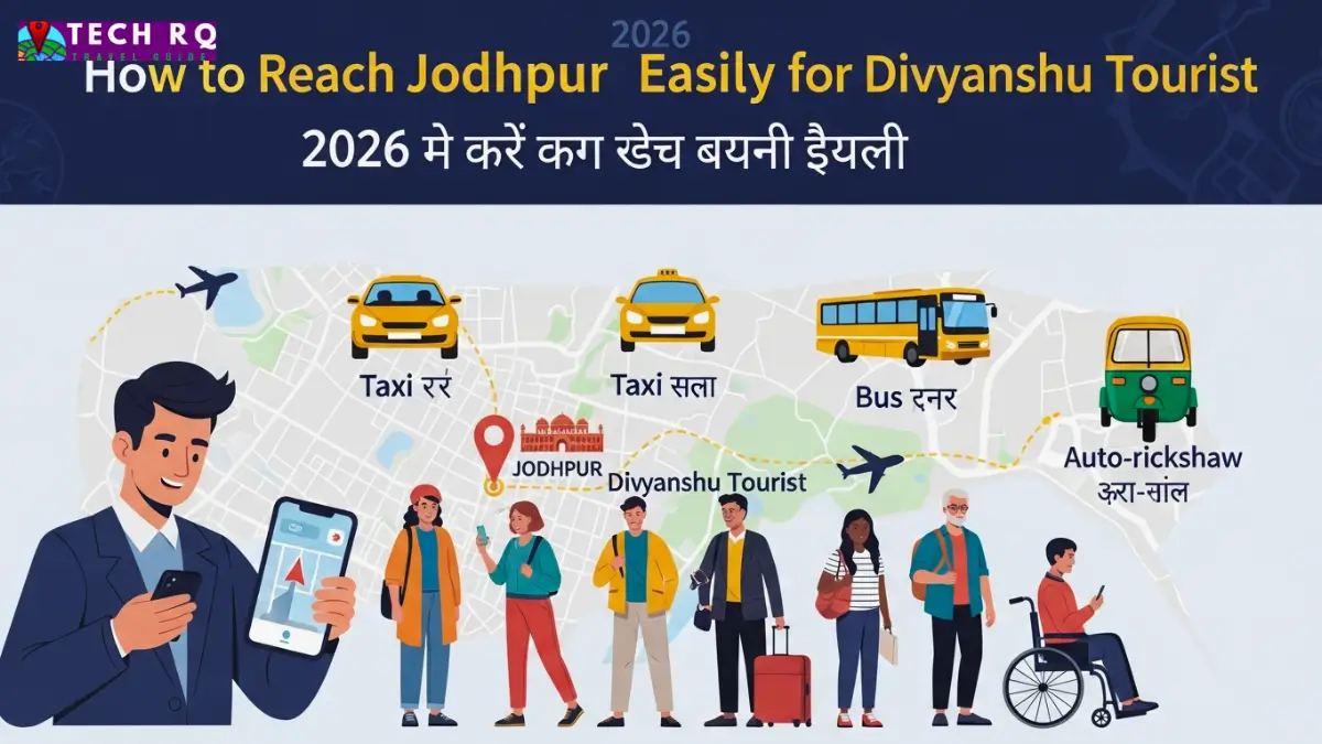 How to Reach Jodhpur Airport Easily for Divyanshu Tourist 2026 दिव्यांशु टूरिस्ट के लिए परिवहन गाइड