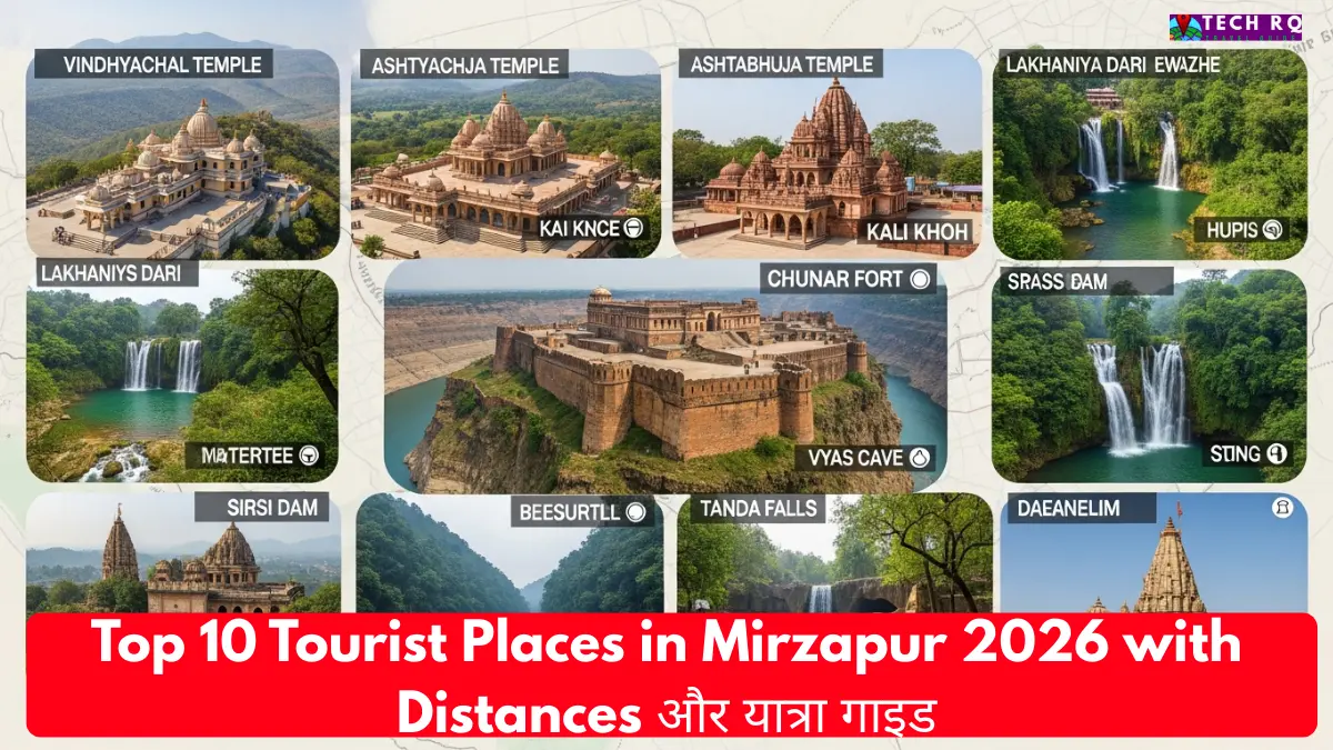Top 10 Tourist Places in Mirzapur 2026 with Distances और यात्रा गाइड